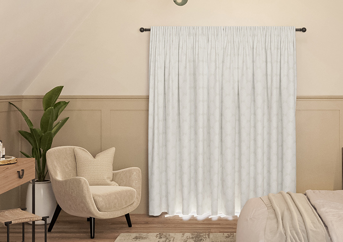 Gentle Palm, Warm Grey - Made to Measure Curtains - Image 7
